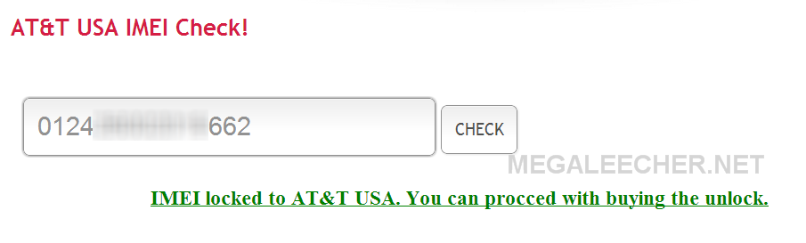 AT&T Lock Status Checker