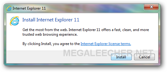 internet explorer 11 standalone