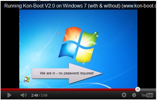 how to use kon boot windows 8