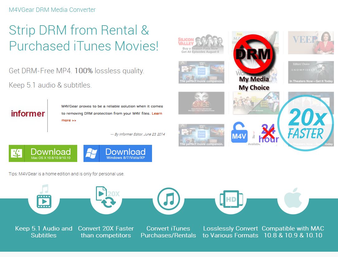 download drm media converter free