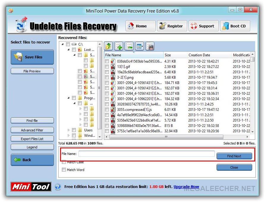 downloading MiniTool Power Data Recovery 11.7