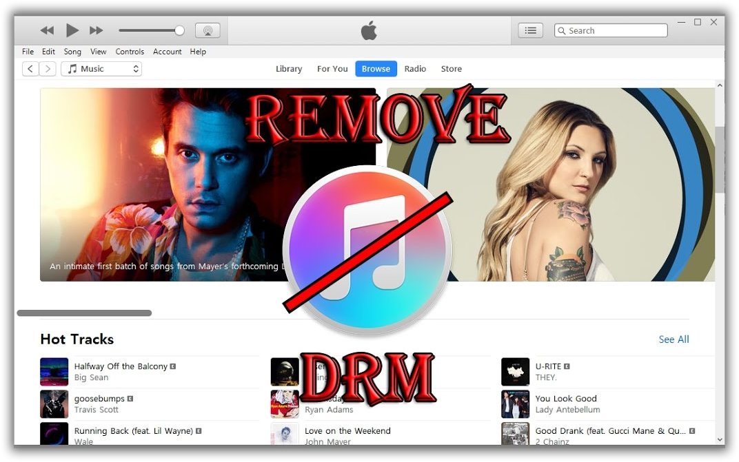 itunes video drm removal windows free