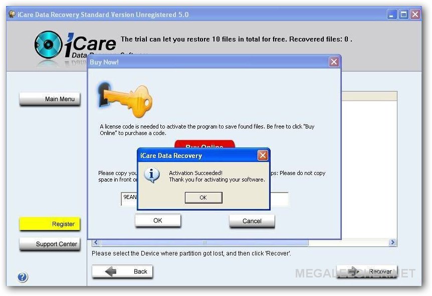 what is icare data recovery
