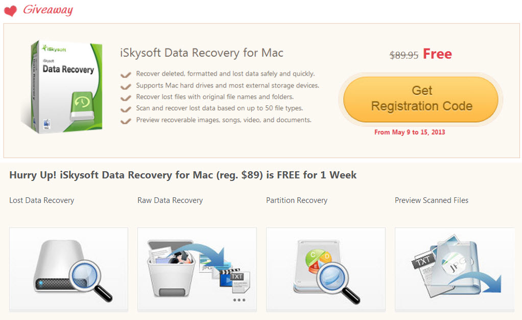 iskysoft data recovery software