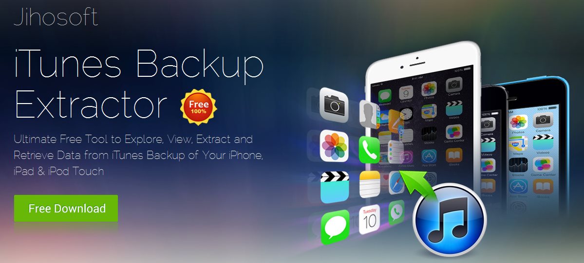 free iphone backup extractor restore contacts