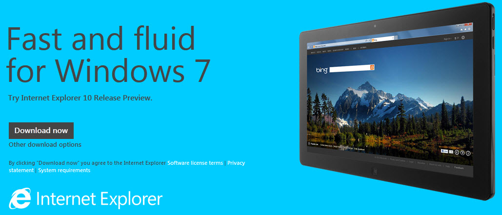 download internet explorer 10 for windows 8.1