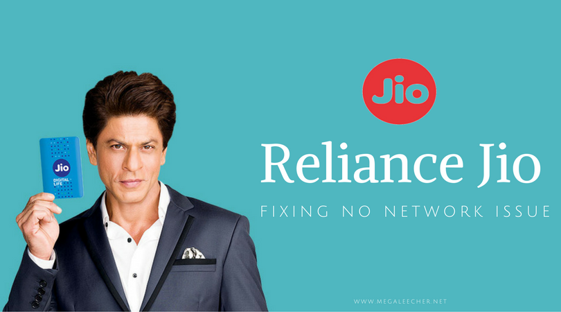 Reliance Jio Signal Issue