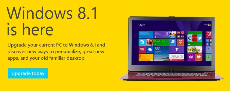 windows 8.1 to windows 10 upgrade free