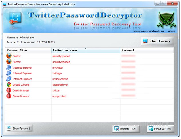 Password Cracker 4.7.5.553 free download