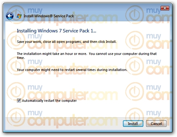 Windows 7 SP1 Installer