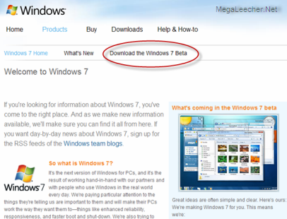 Windows 7 Beta