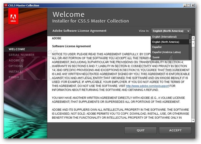 Adobe CS 5.5 Master Collection Suite