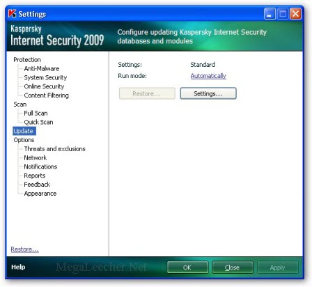 Kaspersky Internet Security Database Update Offline