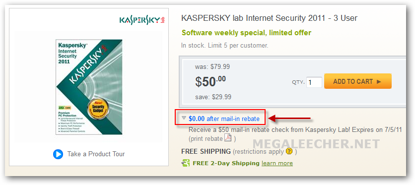 Kaspersky Internet Security 2011 Free Key Promotion