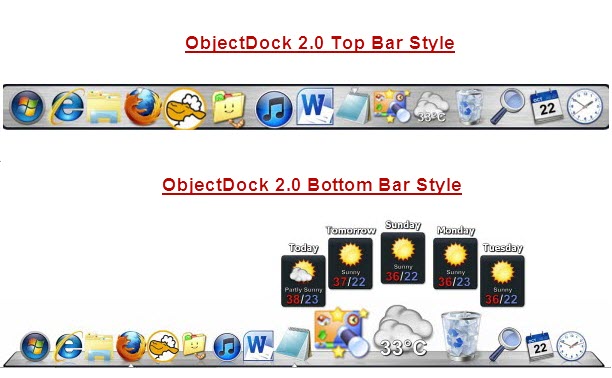 objectdock alternative windows 7