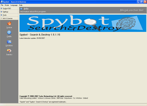 spybot search and destory