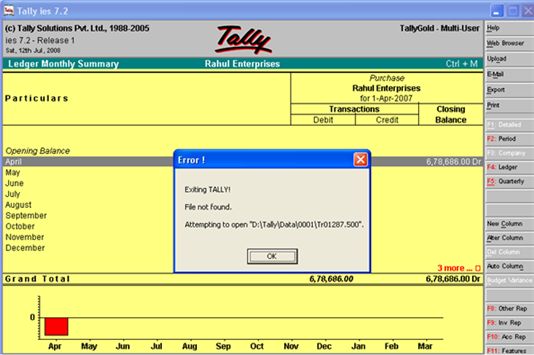 tally 7.2 password recovery software