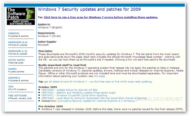 windows 7 update offline