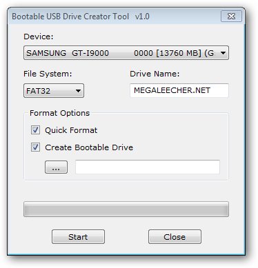 bootable usb drive creator tool for windows 7