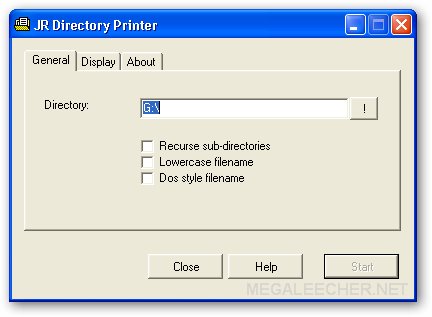 for windows download Directory List & Print 4.27