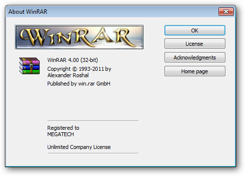 how to register winrar